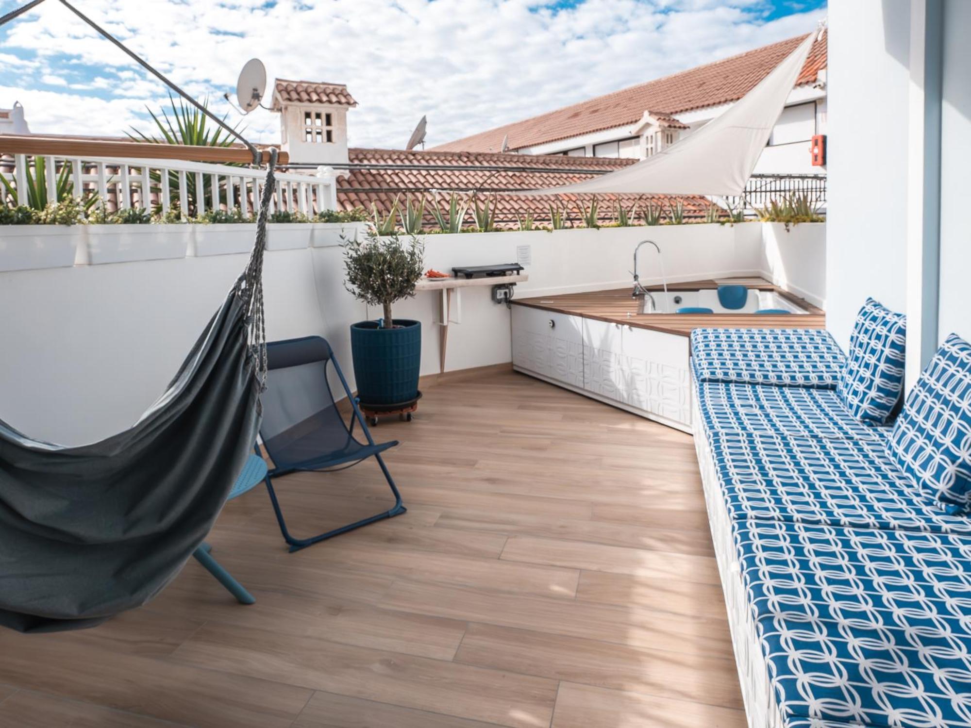 Wow Apartment With Private Jacuzzi And 2 Terraces In Los Christianos Los Cristianos  Exteriér fotografie